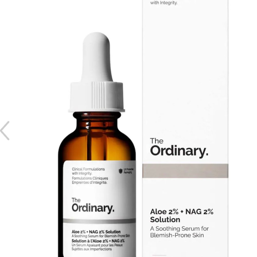 The Ordinary Aloe 2% + NAG 2% Solution 30 ML 1 Fl OZ